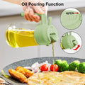 2-in-1 Oil Sprayer Bottle for Kitchen Mist Spray & Pour Dispenser