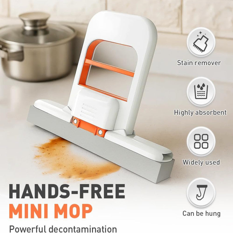 Mini Self-Wringing Mop Effortless Kitchen & Home Cleaning