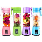 USB Rechargeable Mini Portable Electric Blender 6-Blade Juicer & Smoothie Maker