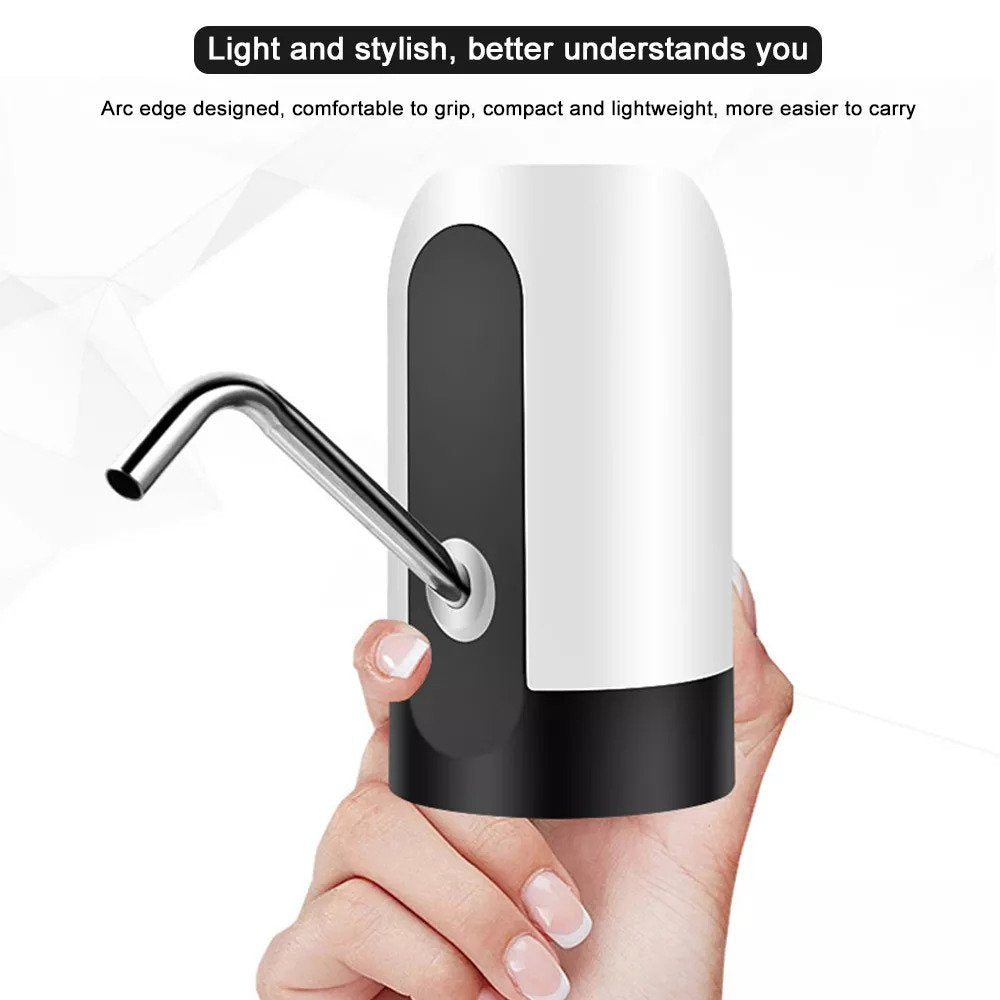 USB Rechargeable Automatic Water Dispenser Pump for 19L Bottles