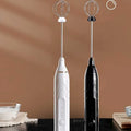 2-in-1 Rechargeable Coffee Beater, Egg Mixer & Milk Frother