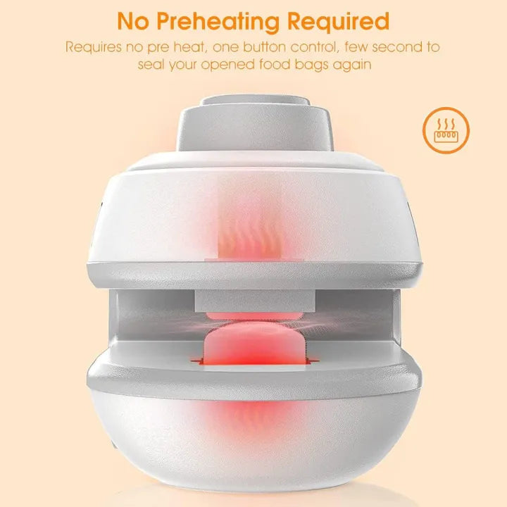 Portable USB Rechargeable Mini Sealer for Food Freshness