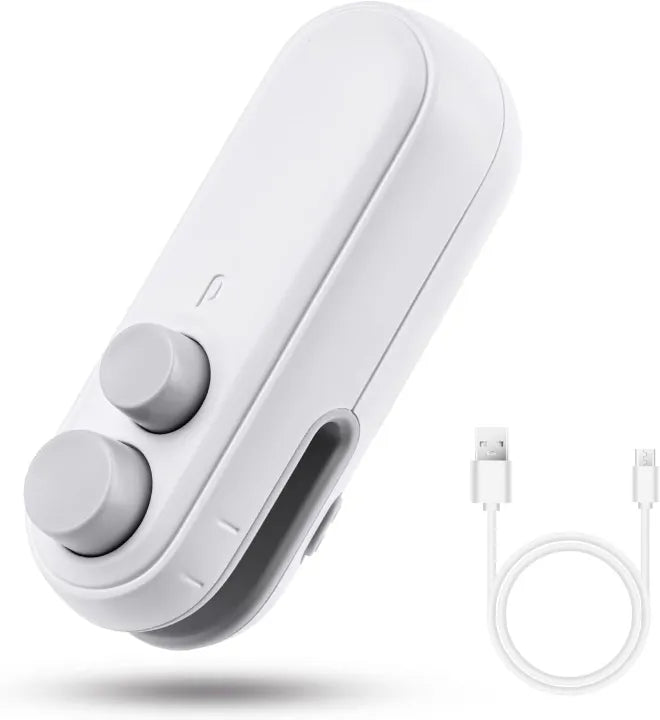 Portable USB Rechargeable Mini Sealer for Food Freshness