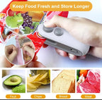 Portable USB Rechargeable Mini Sealer for Food Freshness