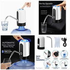 USB Rechargeable Automatic Water Dispenser Pump for 19L Bottles