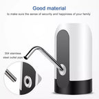 USB Rechargeable Automatic Water Dispenser Pump for 19L Bottles